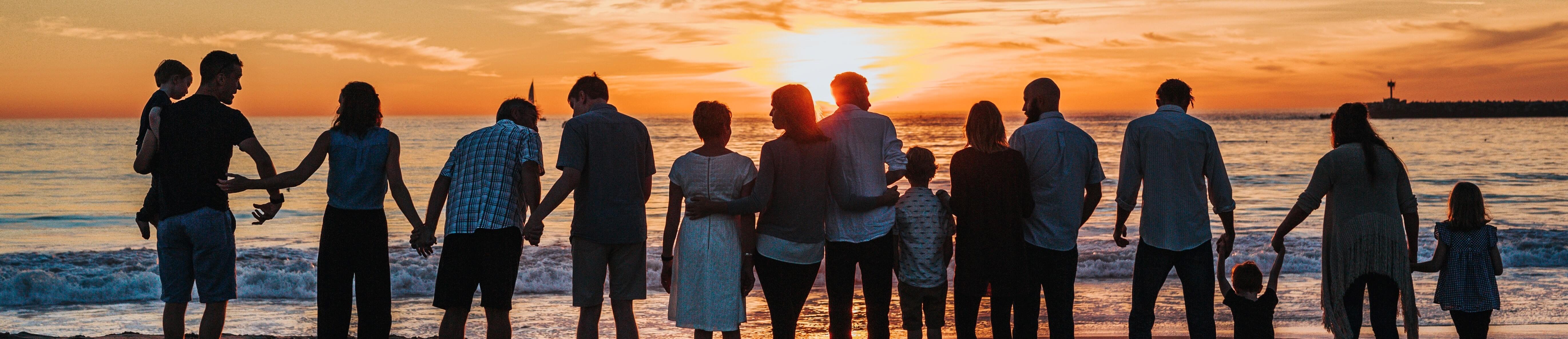 Family sunset cropped